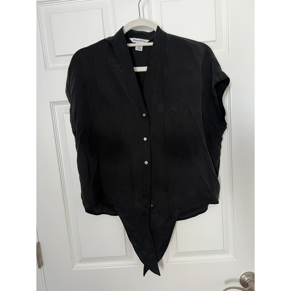 Tommy Bahama Blouse Tank – XS (Tag Removed, Silk-Feel Fabric)